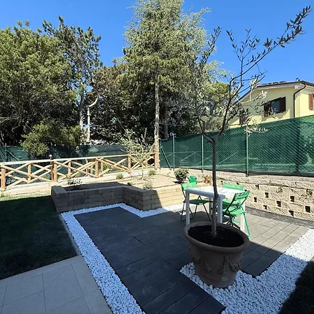 Appartamento S358 - Sirolo, Bilocale Con Giardino E Parcheggio Sirolo